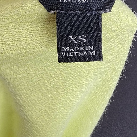 ANN Taylor Neon Yellow Tank with Flair Waist - Picture 9 of 12